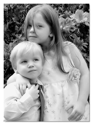 Easter In B&W