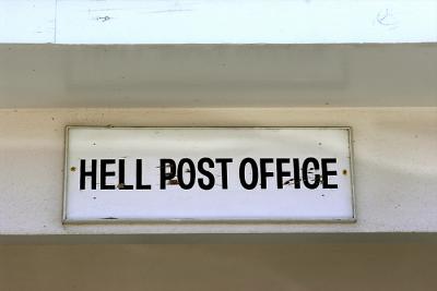 Hell Post Office, Grand Cayman