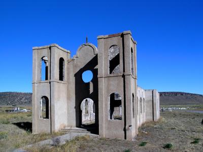 Abandoned church in norhern New Mexico