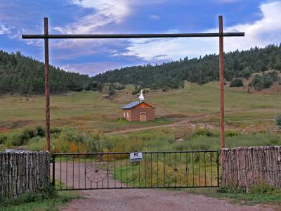 Church in Mora Valley, NM