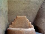 Fountain and buttress