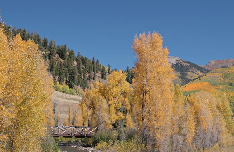 Stoner creek bridge at the Dolores river confluence