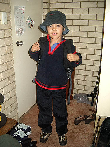 Ready for school, July 2005