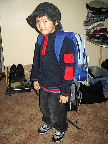 Heavy bag !!, July 2005