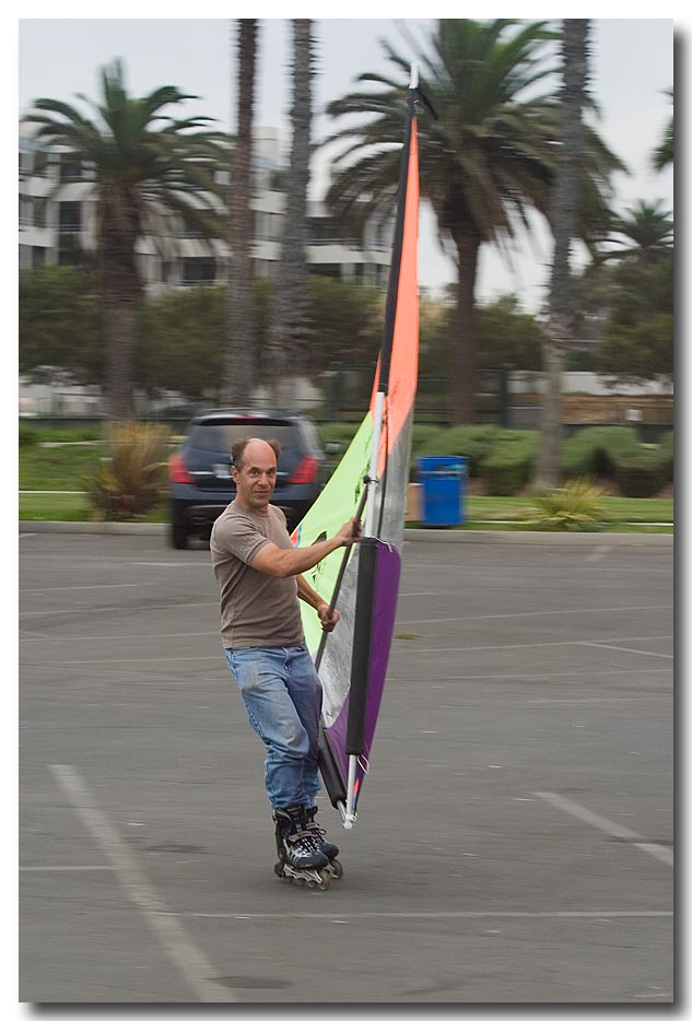 Parking lot sailing