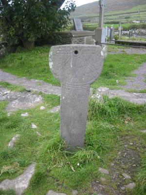 152. Sundial Kilmalkedar Church Dingle Penninsula.JPG