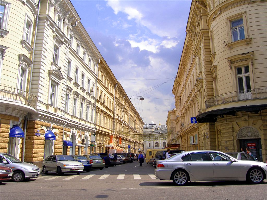 Streets in Moscow