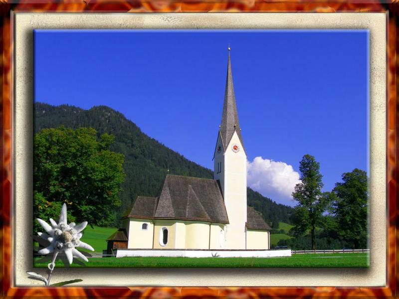 Falling Church in Schliersee, Bayern