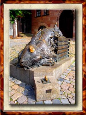 Albrecht Durer Platz, Nurnberg, Bayern