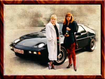 Mein Zwei Deutsch Hotties Mit Ihrem Porsche, On the Way To Party, Tegernsee, Germany