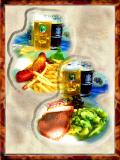 Old Time Favorites, Wurst Mit Lebercase, View After Third Glass of Bier, Tegernsee, Bayern
