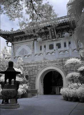 Po Lin Monastery in Infra Red