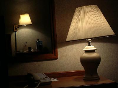 hotel lamp