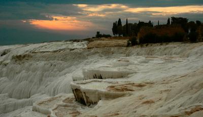 Travetine galleries at Pamukkale