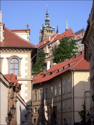 View of Prague Castle from the Little Quarter