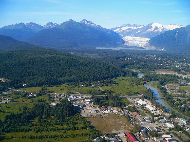 View from Helicopter
