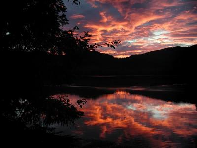 Sunset from my deck #1