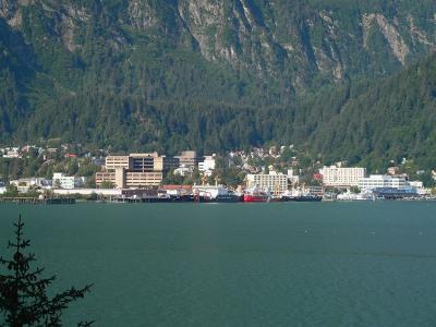 View of Juneau from Douglas Island