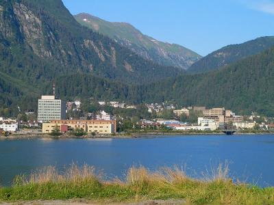 View of Juneau from Douglas Island #3