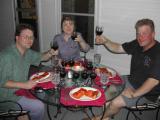 Evening Feast - Mutt, Cherly & Justin
