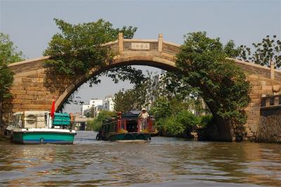 Suzhou, the Venice of the East, largest man made canals