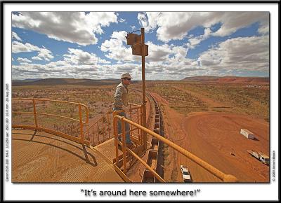 It's around here, somewhere