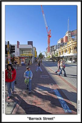 Wide Angled view of Perth City