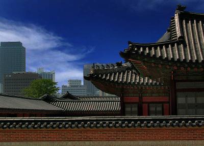 Gyeongbokgung Palace Skyline