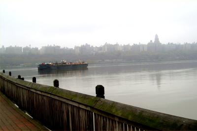 Hudson River Barge