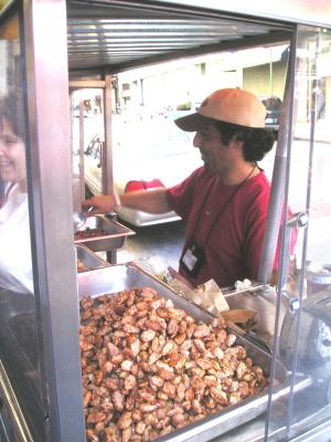 Nut seller at 46th and 7th