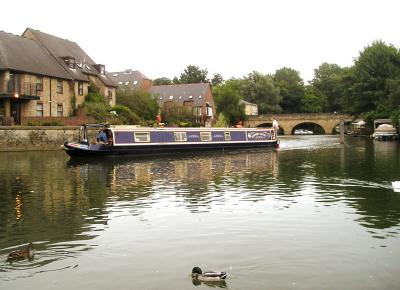 Houseboat on the Thames