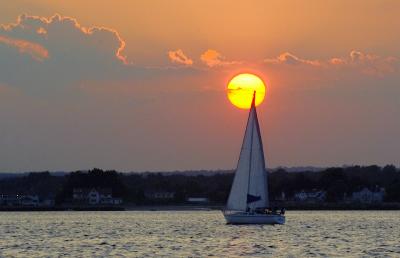 Sailing at Sunset