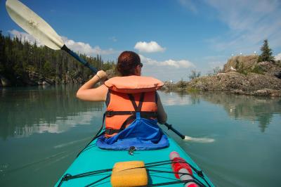 Jeanette Kayaking