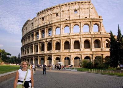 Sheila at Colosseum