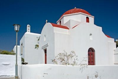Classic Mykonos Church