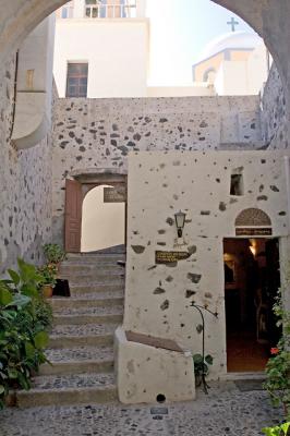 Another Santorini Courtyard