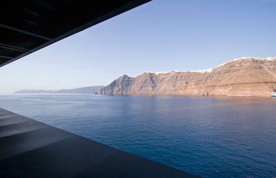 Santorini from the Stern of Galaxy