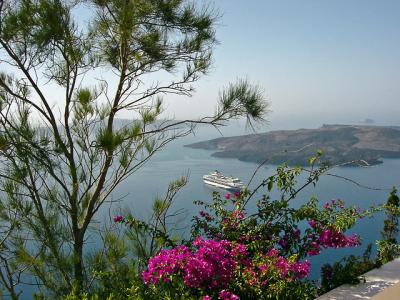 Santorini Caldera View
