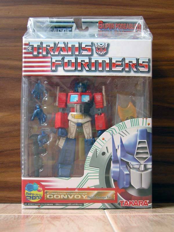 Cybertron Commander Convoy Battle Damage Version