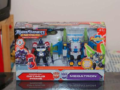 Powerlinx Optimus Prime & Megatron Giftset