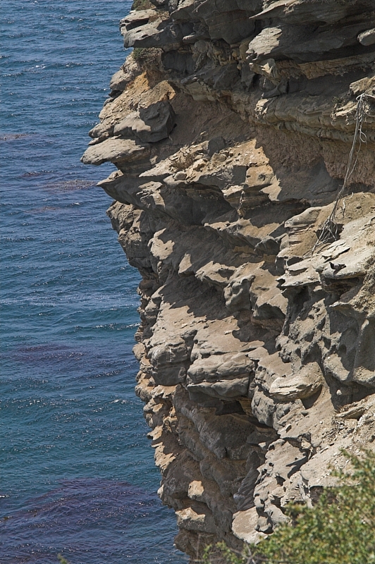 Point Fermin cliff