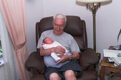 Grandpa Platte and Megan