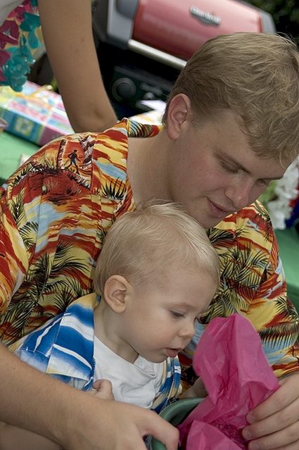 presents with daddys help