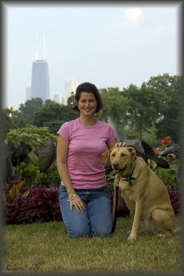 mag & lily at the park