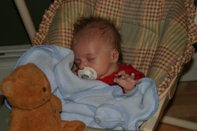 Sleeping, as usual....