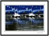Enghien les Bains, blue armada
