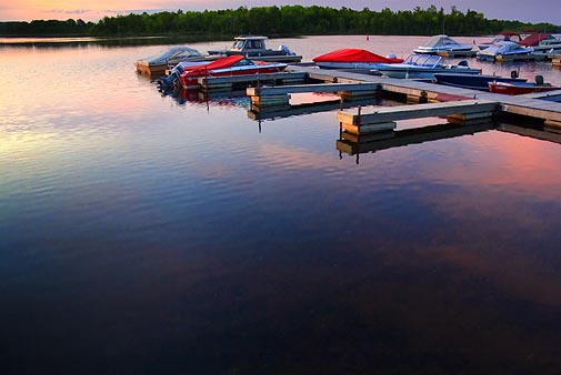 Scugog Marina in Predawn 20050608