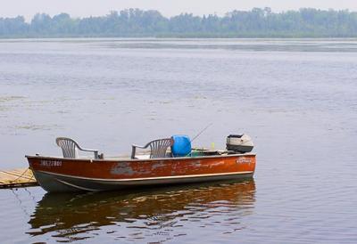 Boat on Scugog River