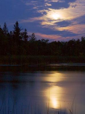 Moon Over the Scugog River1