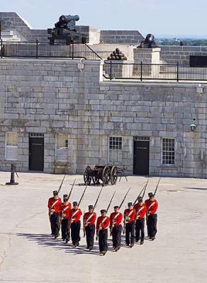 Fort Henry Garrison Parade